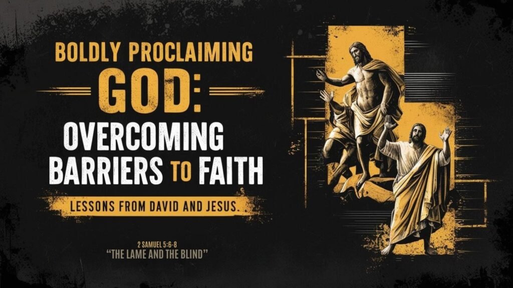 Boldly Proclaiming God: Overcoming Barriers to Faith