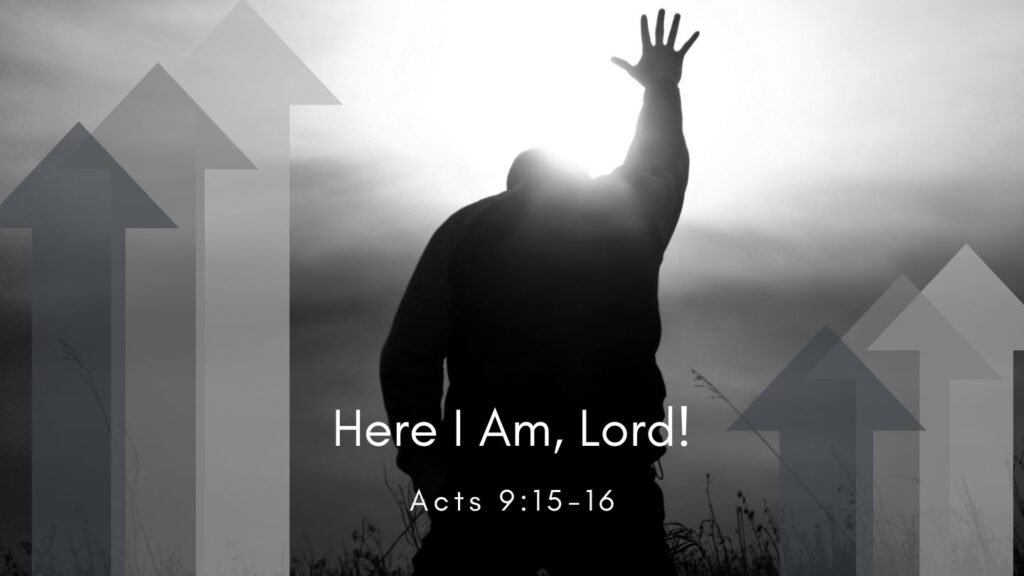 Here I Am, Lord